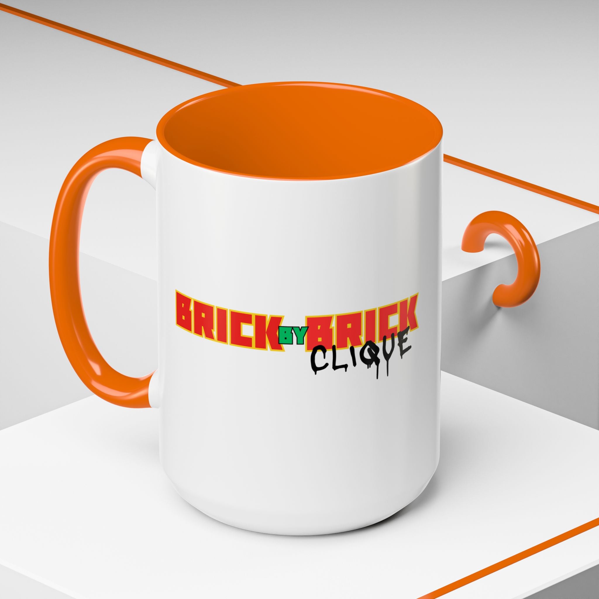 Bricks and Kicks X Brick By Brick Clique™ Dual-Sided Mug