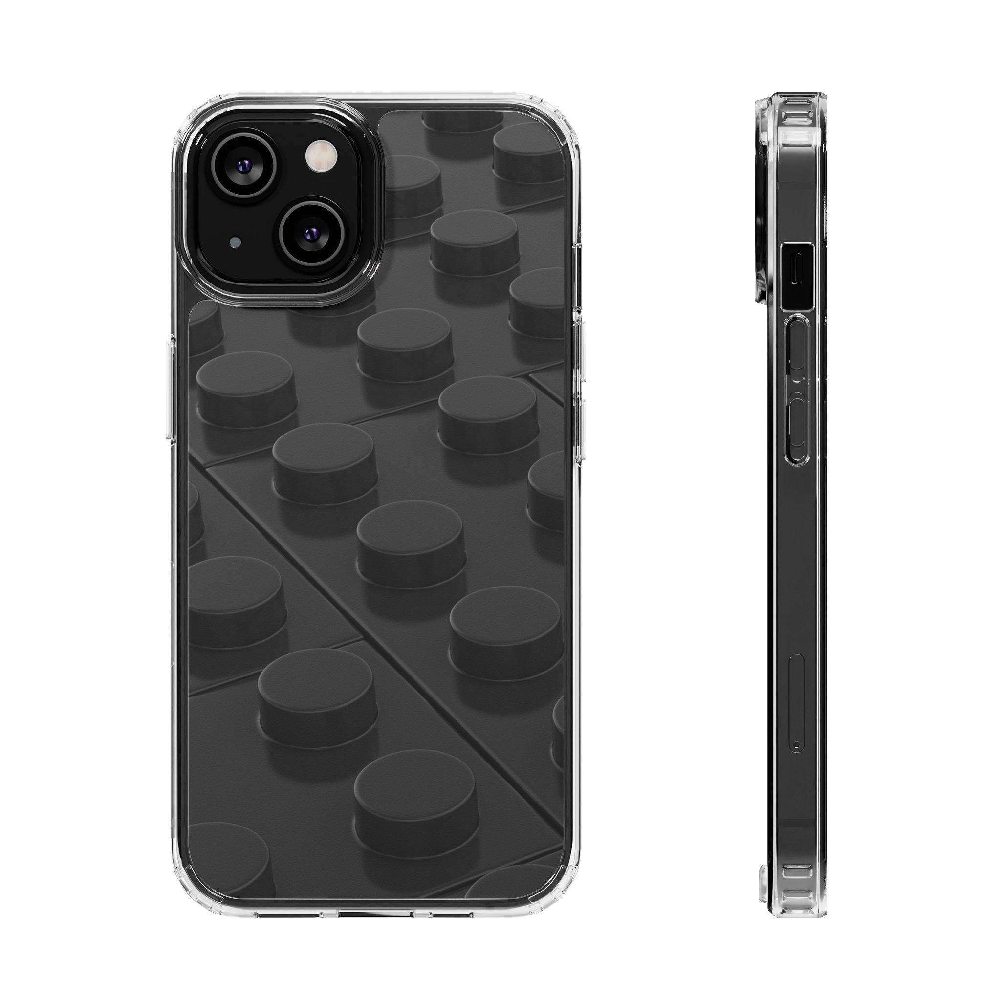 BLACK Bricks iPhone Case -MagSafe®
