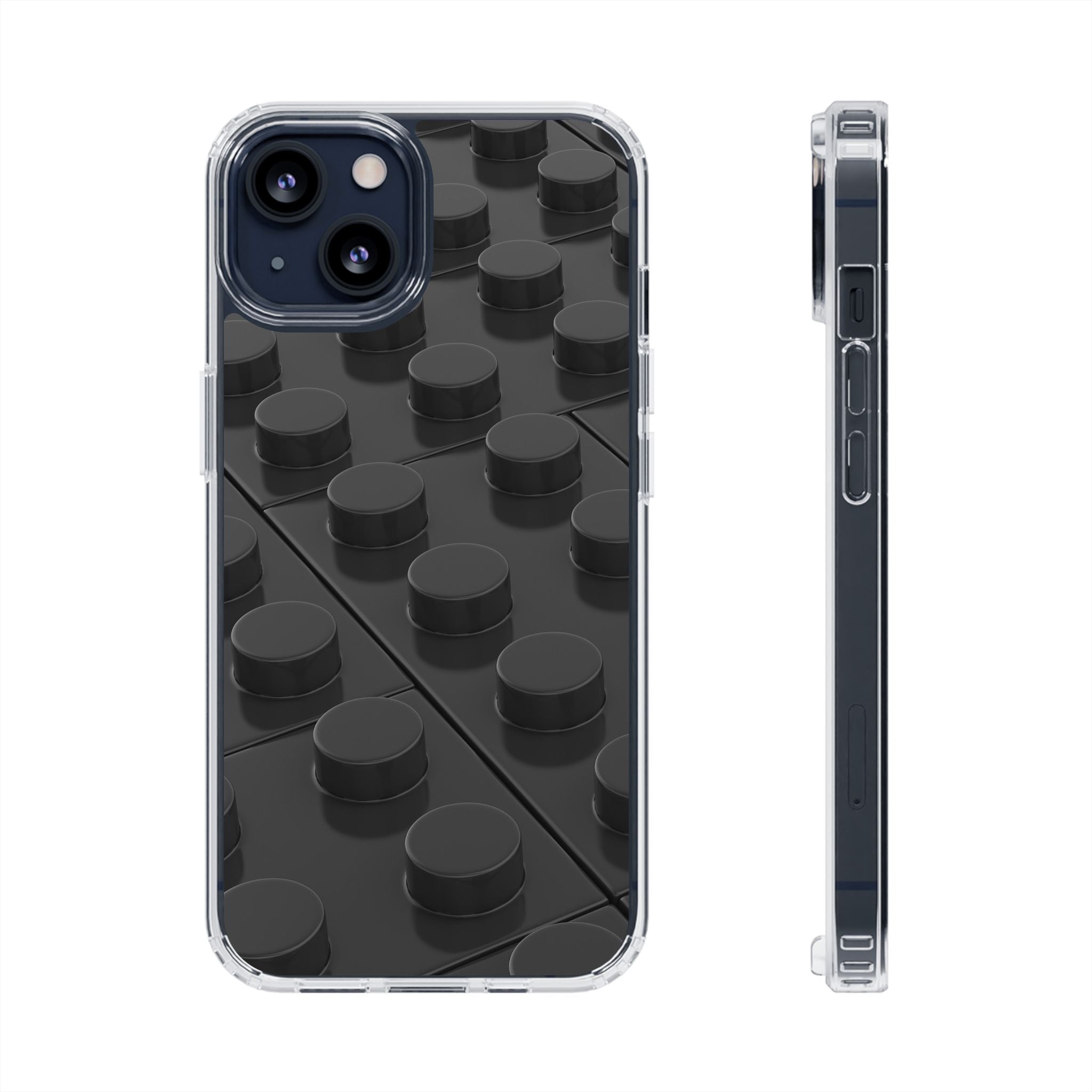 BLACK Bricks iPhone Case -MagSafe®