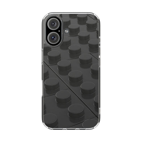 BLACK Bricks iPhone Case -MagSafe®