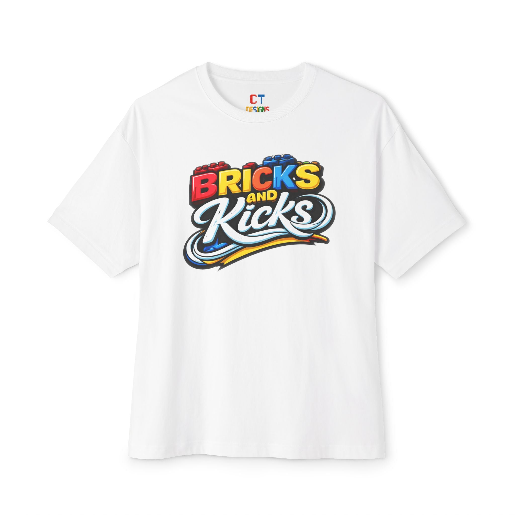 Bricks and Kicks Oversized Boxy T-Shirt (EXCLUSIVE)