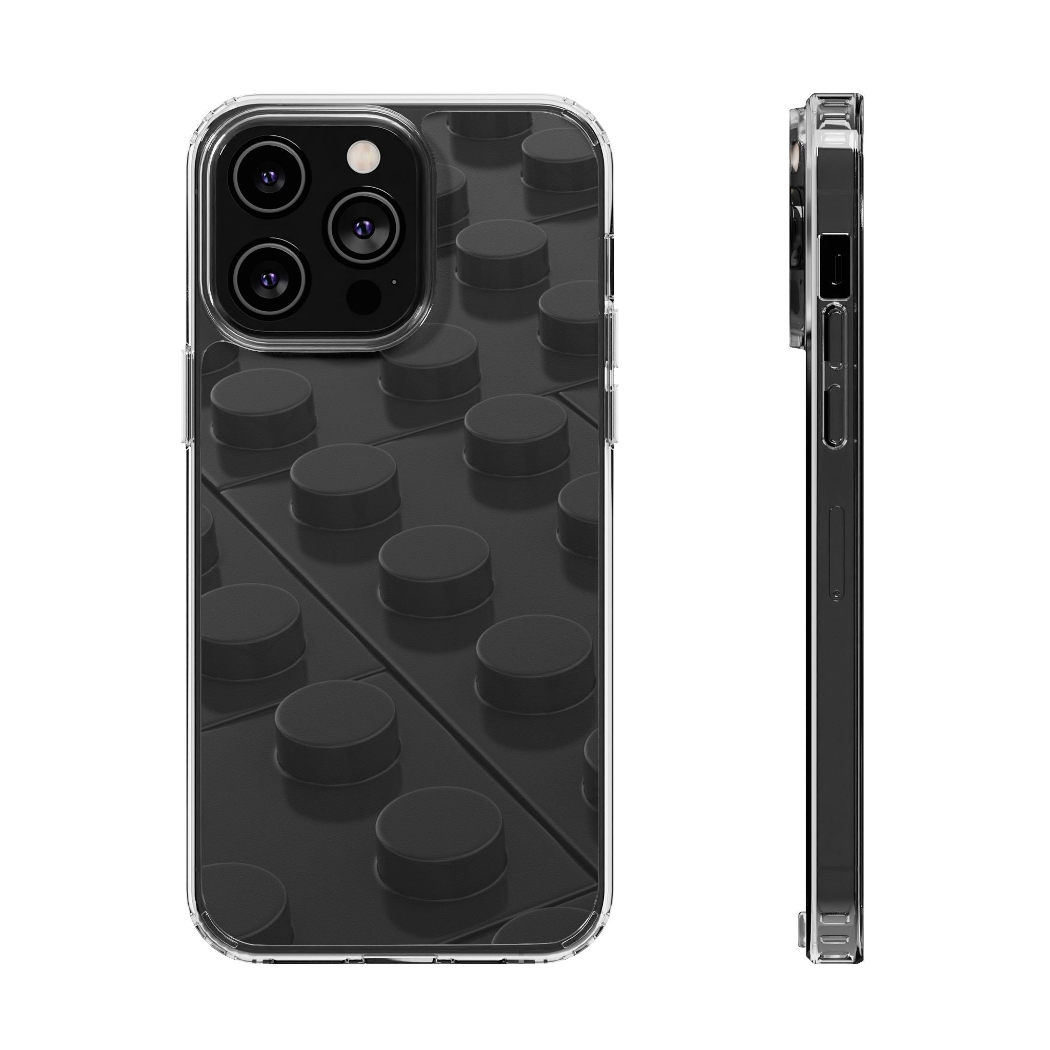 BLACK Bricks iPhone Case -MagSafe®