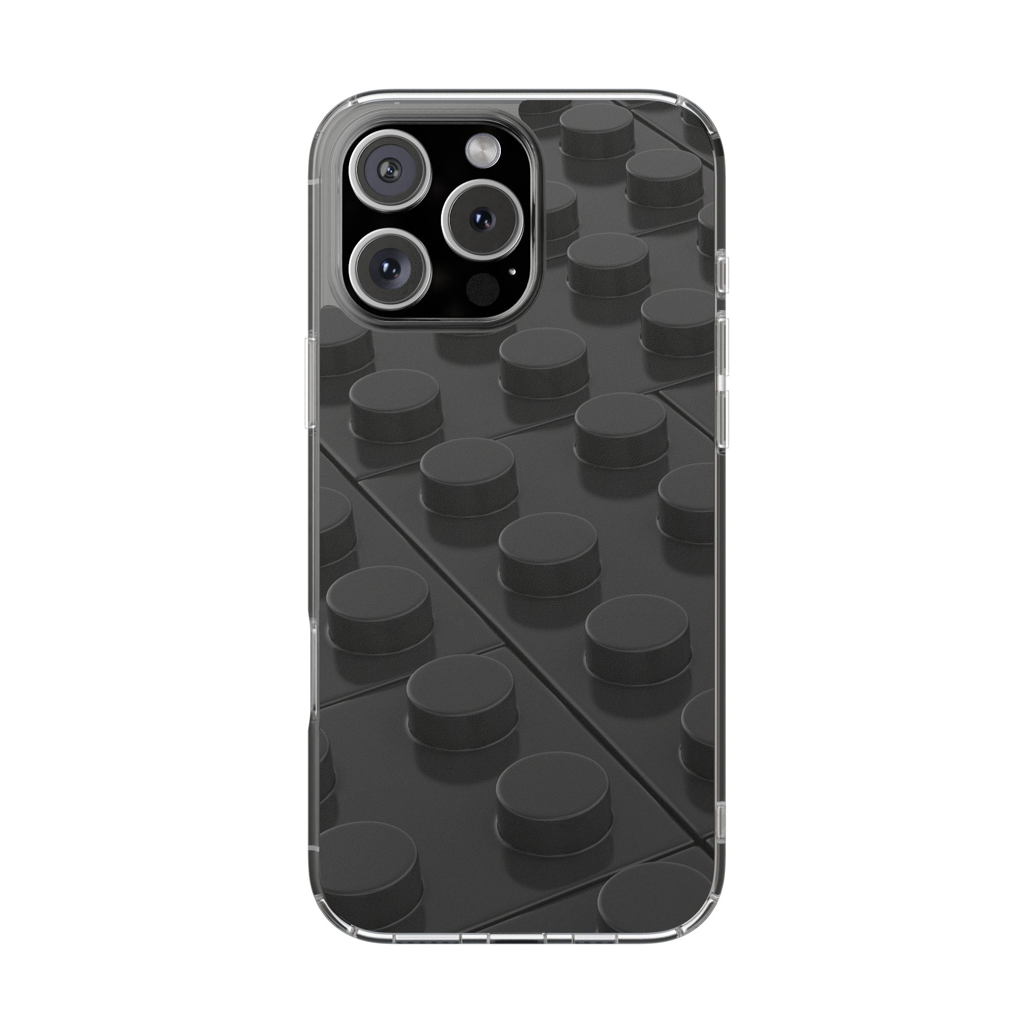 BLACK Bricks iPhone Case -MagSafe®