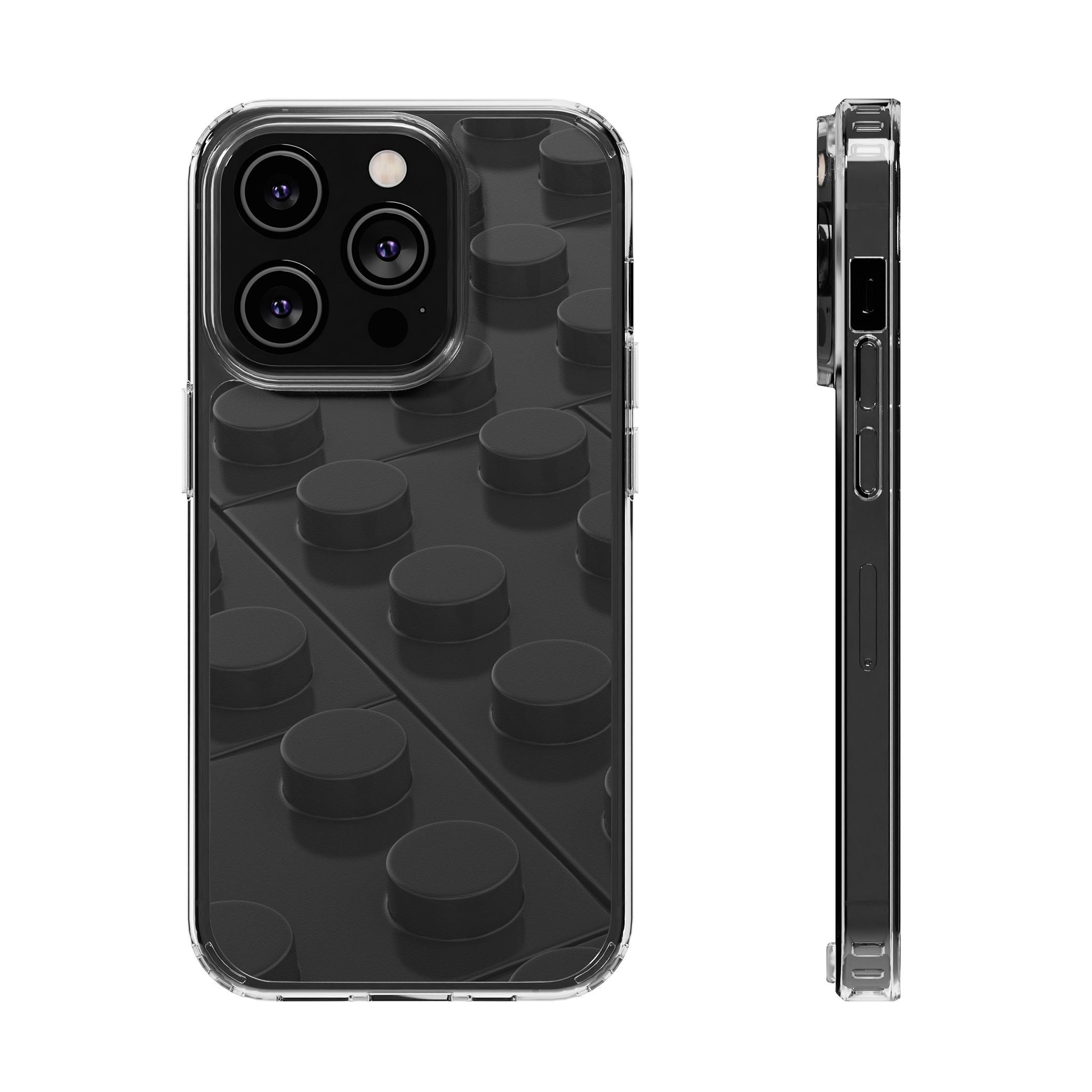 BLACK Bricks iPhone Case -MagSafe®