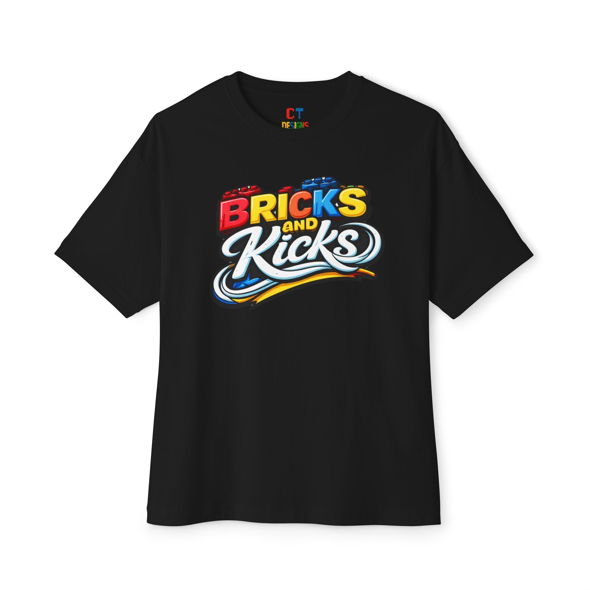 Bricks and Kicks Oversized Boxy T-Shirt (EXCLUSIVE)
