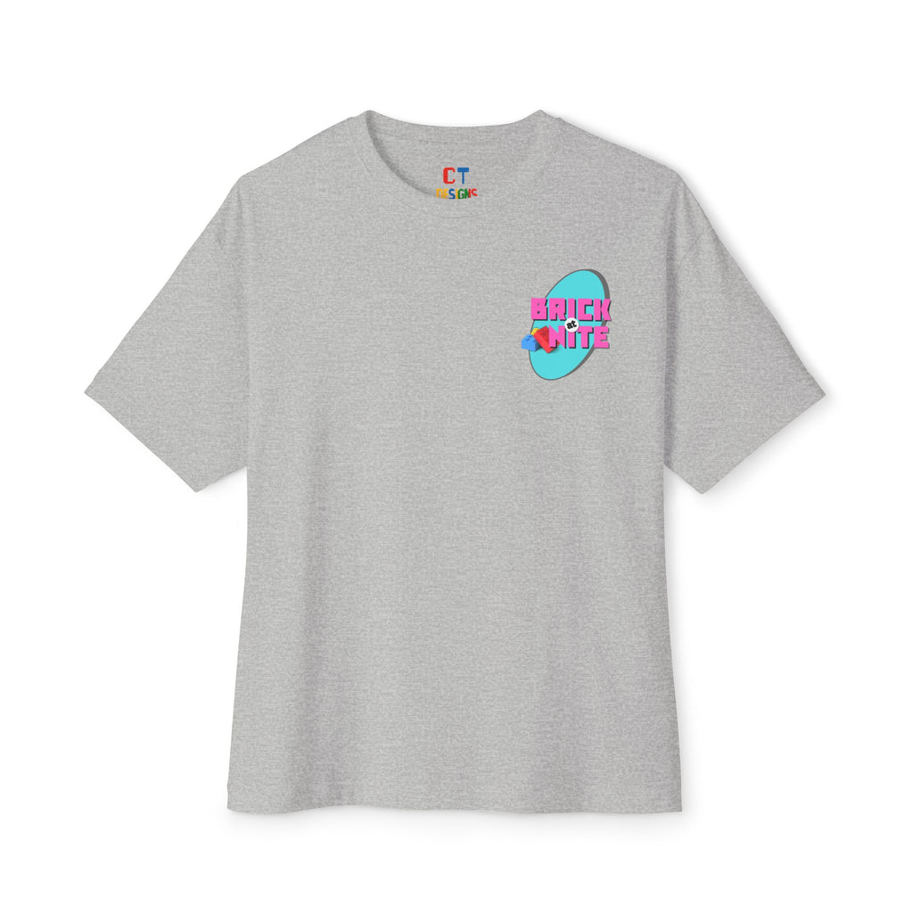 Brick At Nite™ Oversized Boxy T‑Shirt