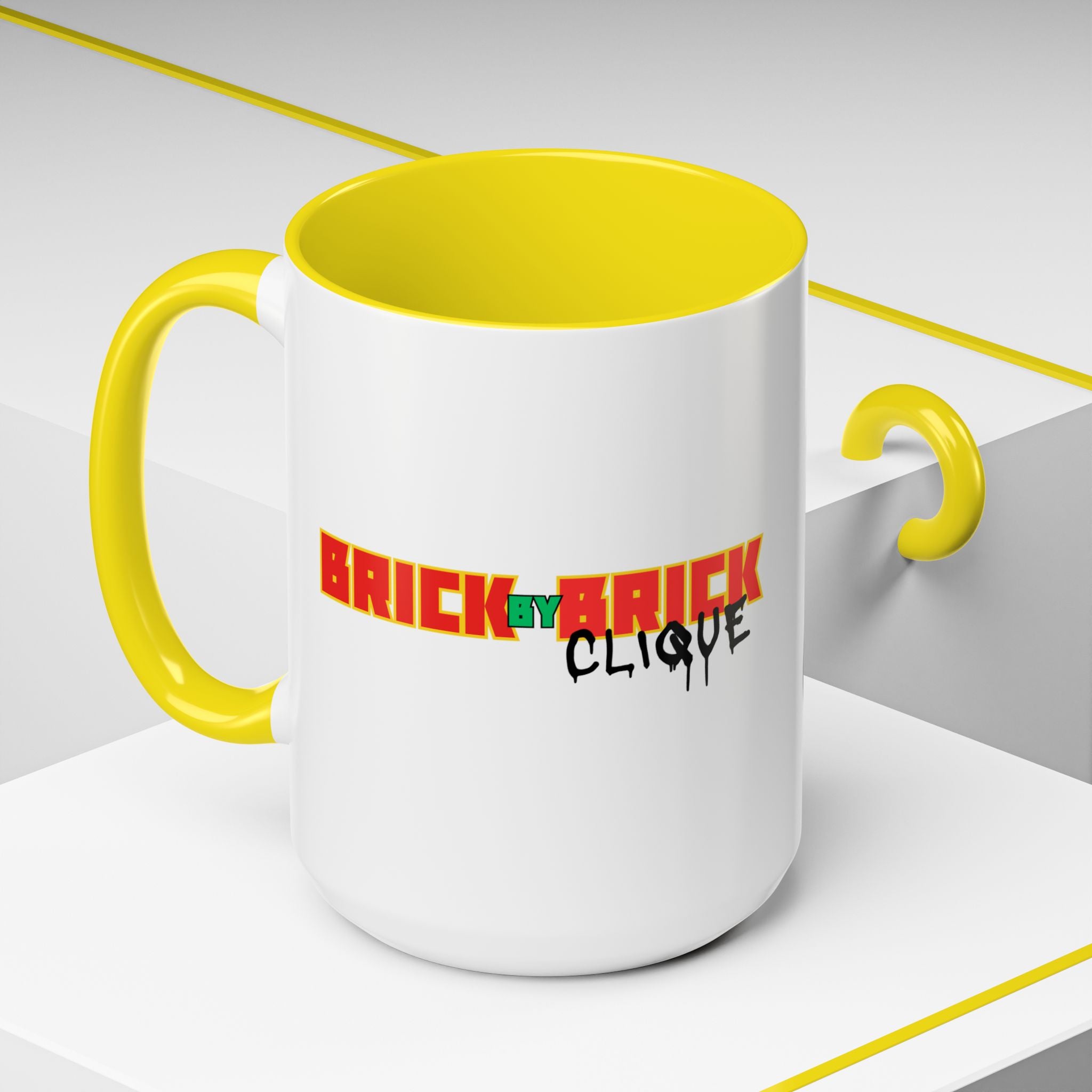 Bricks and Kicks X Brick By Brick Clique™ Dual-Sided Mug