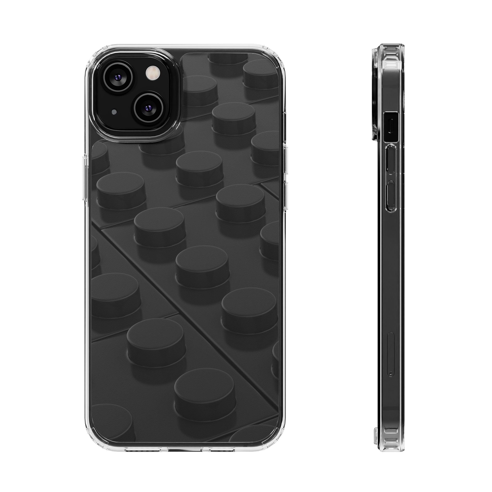 BLACK Bricks iPhone Case -MagSafe®