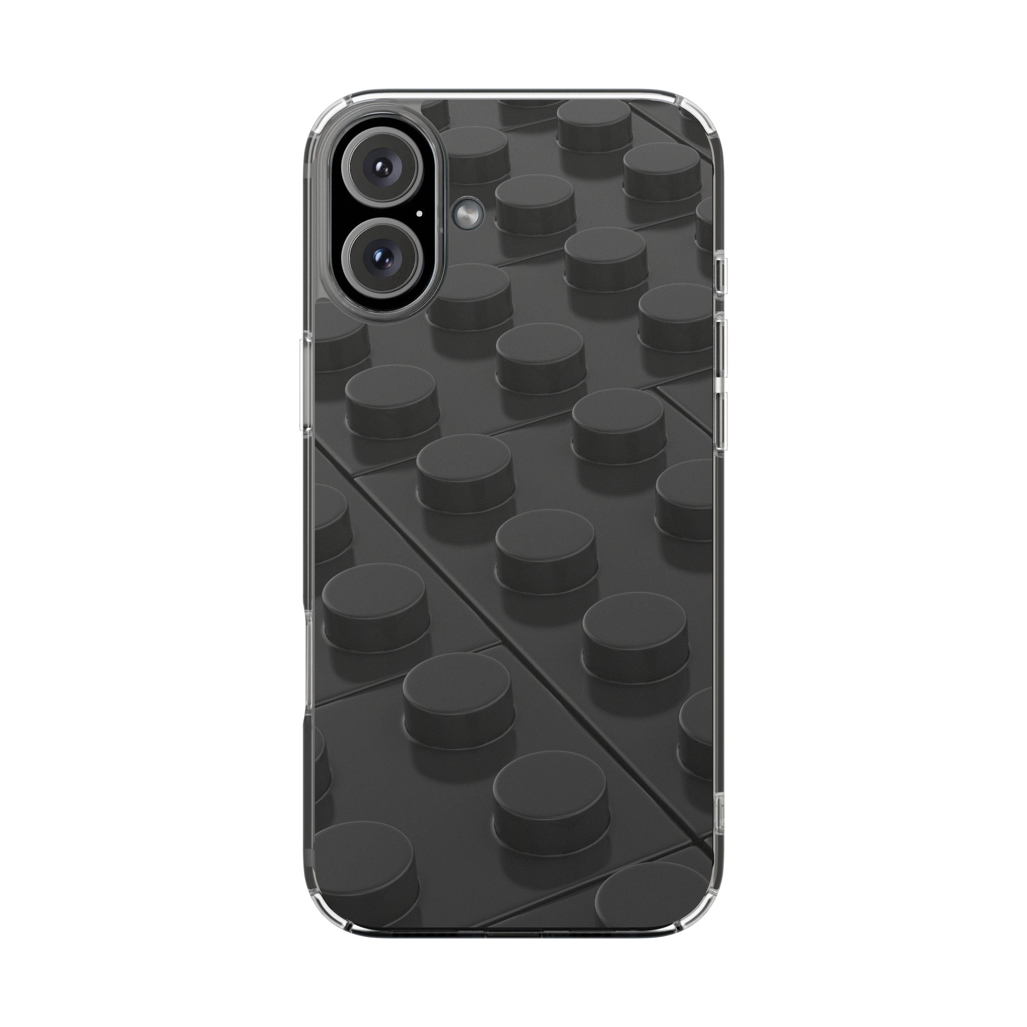 BLACK Bricks iPhone Case -MagSafe®