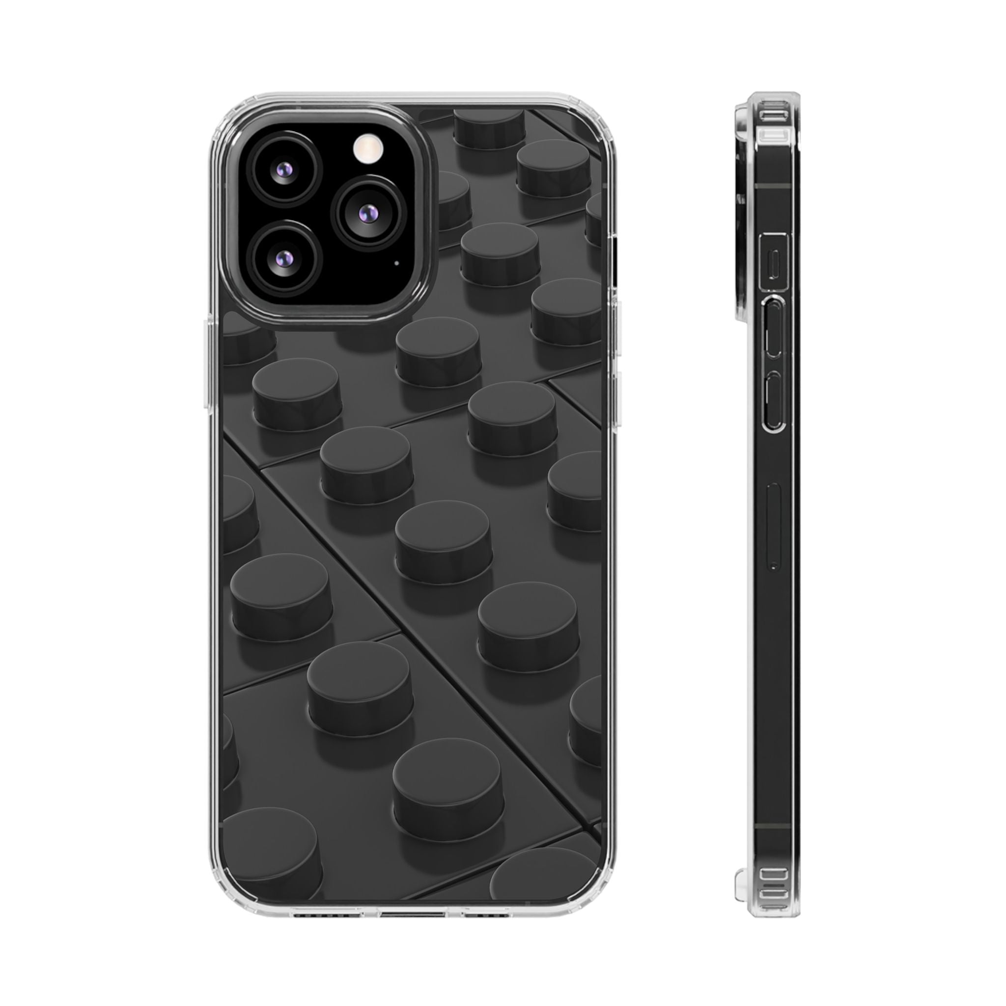 BLACK Bricks iPhone Case -MagSafe®
