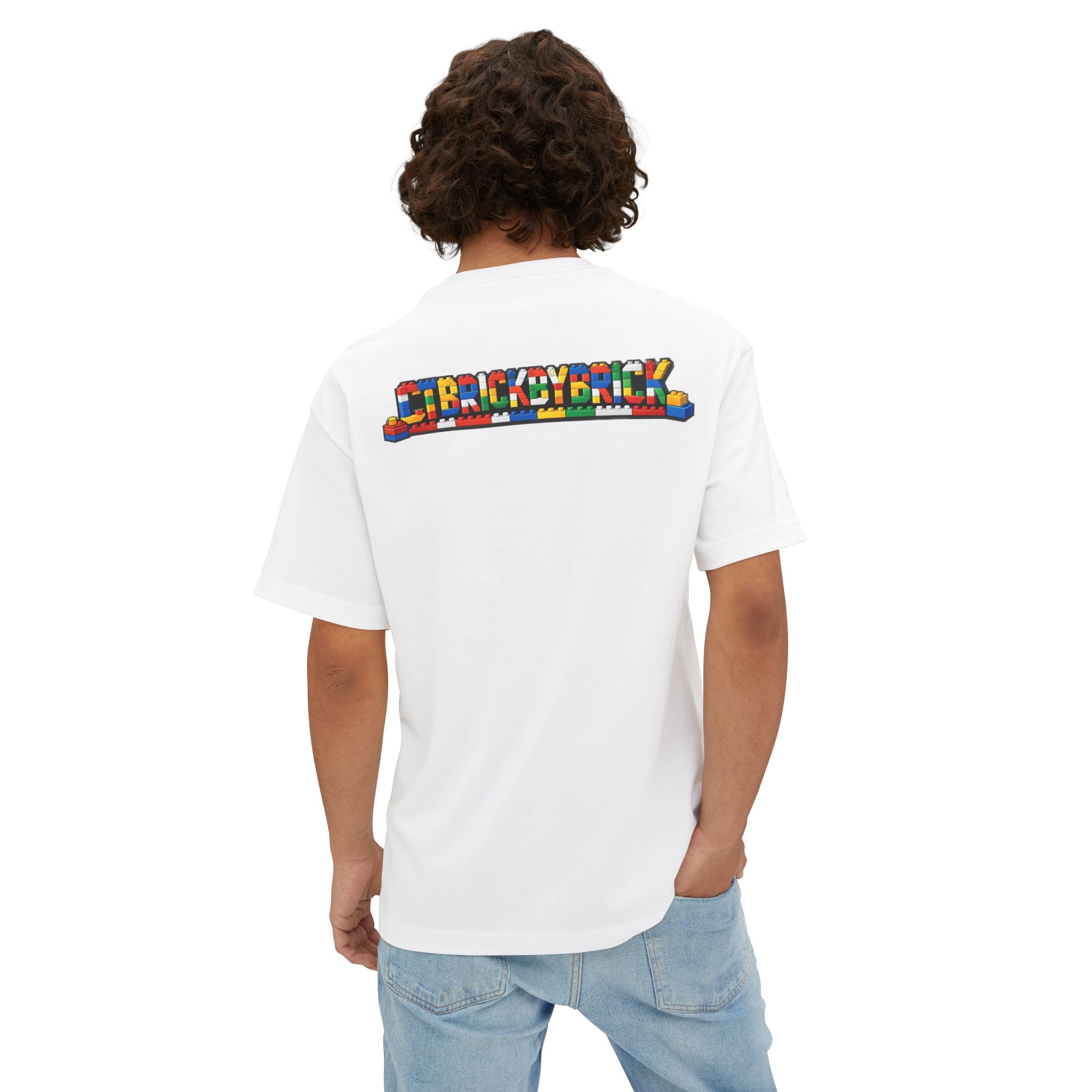 What's Poppin Family? Oversized Boxy T-Shirt