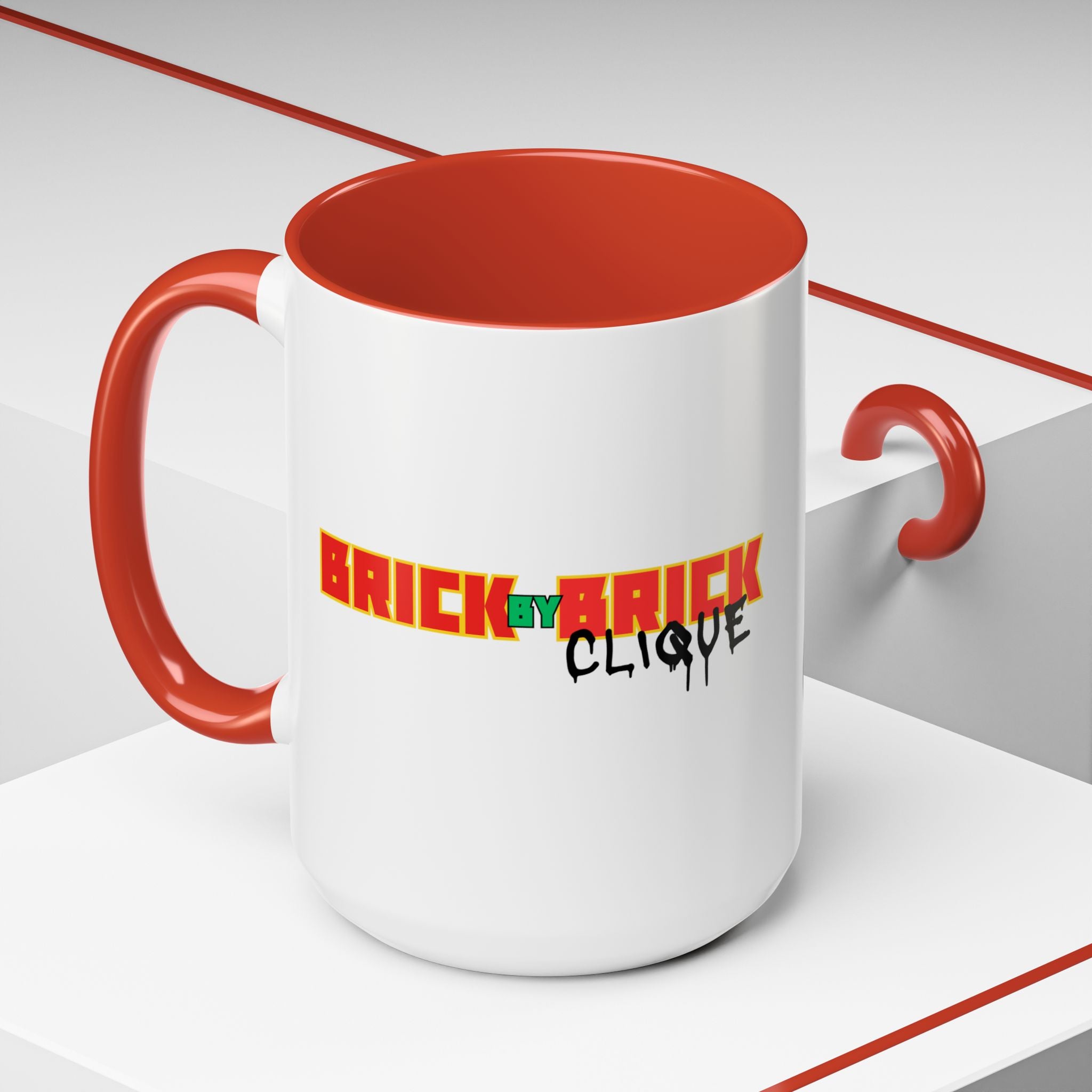 Bricks and Kicks X Brick By Brick Clique™ Dual-Sided Mug