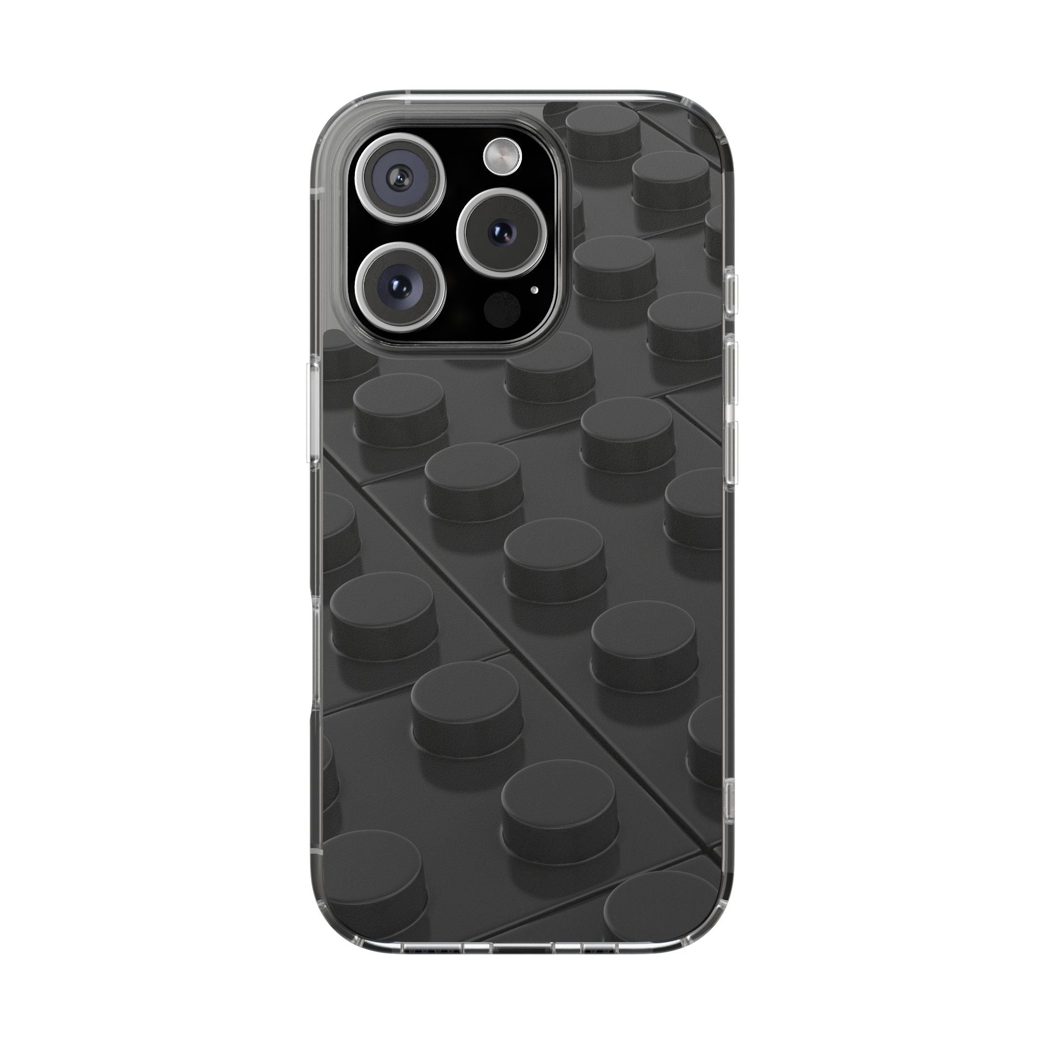 BLACK Bricks iPhone Case -MagSafe®