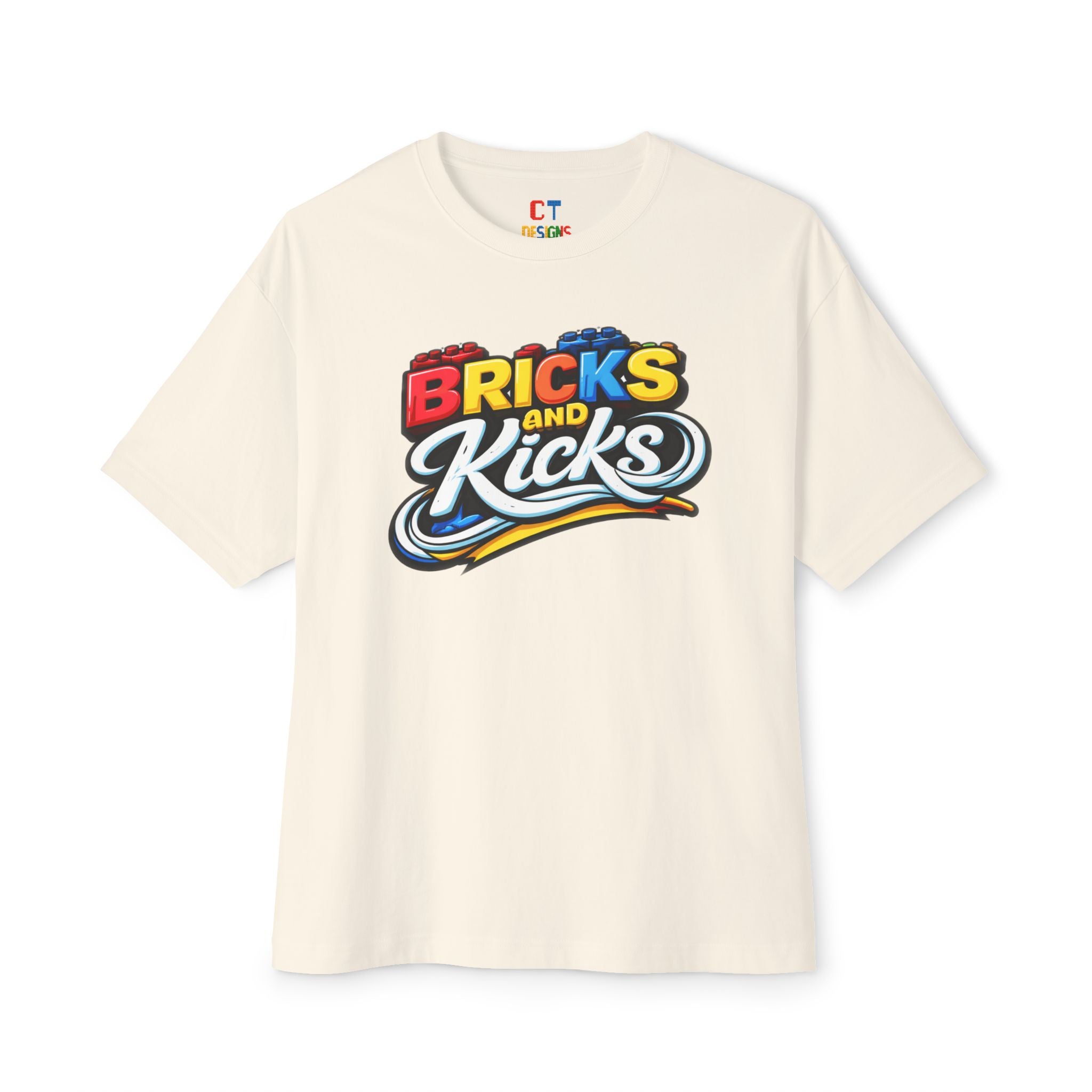 Bricks and Kicks Oversized Boxy T-Shirt (EXCLUSIVE)