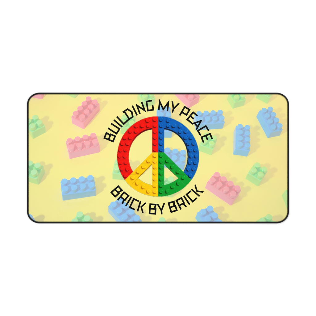 Building My Peace Builder's Desk Mat