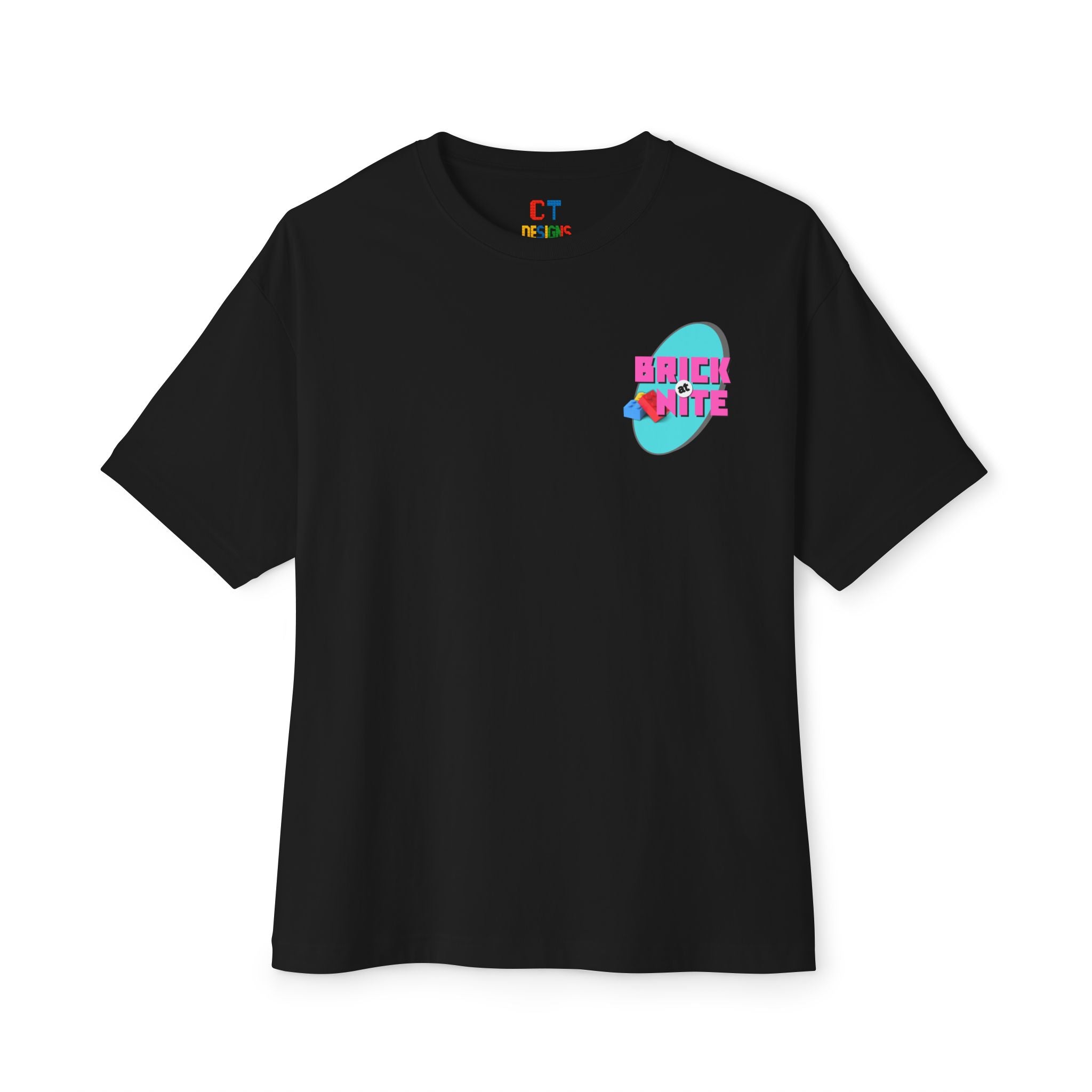 Brick At Nite™ Oversized Boxy T‑Shirt