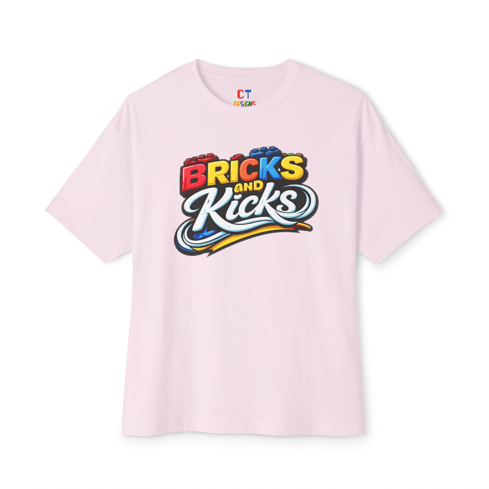 Bricks and Kicks Oversized Boxy T-Shirt (EXCLUSIVE)