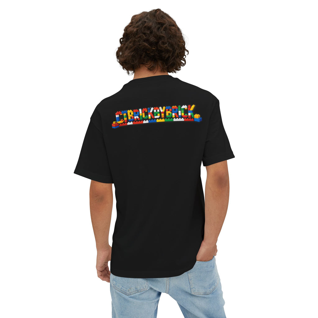 What's Poppin Family? Oversized Boxy T-Shirt