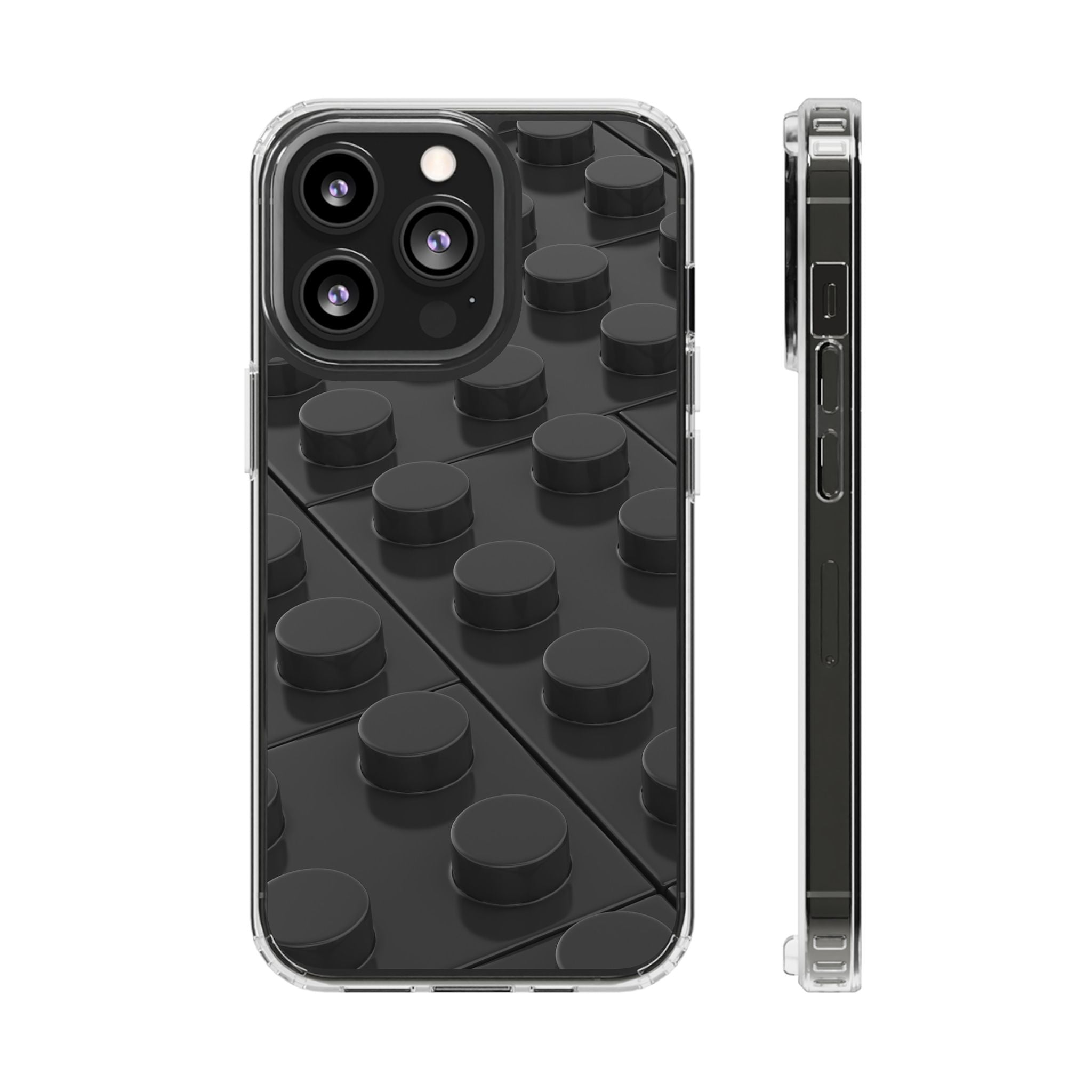 BLACK Bricks iPhone Case -MagSafe®