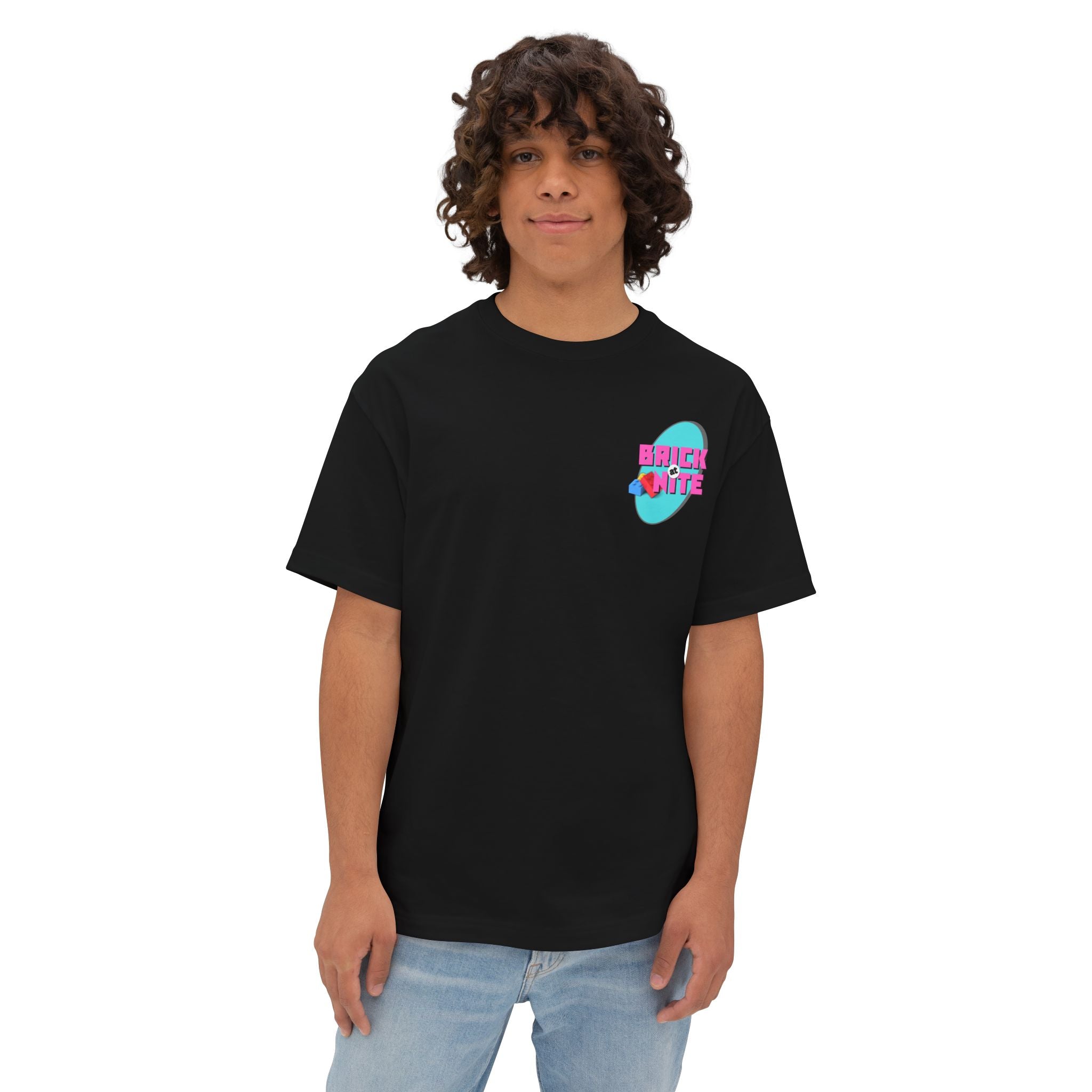 Brick At Nite™ Oversized Boxy T‑Shirt